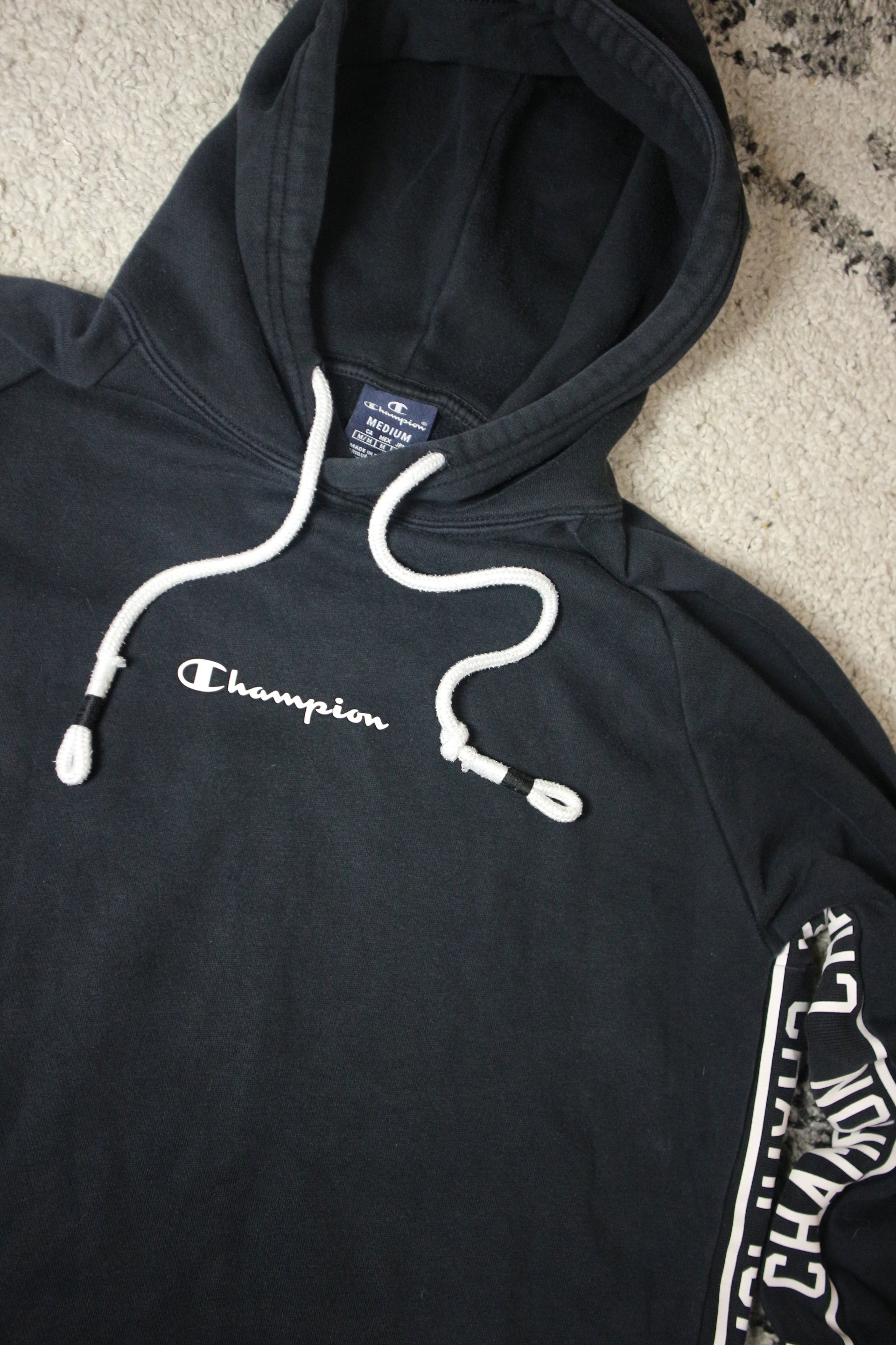 Champion Slizer Black Hoodie