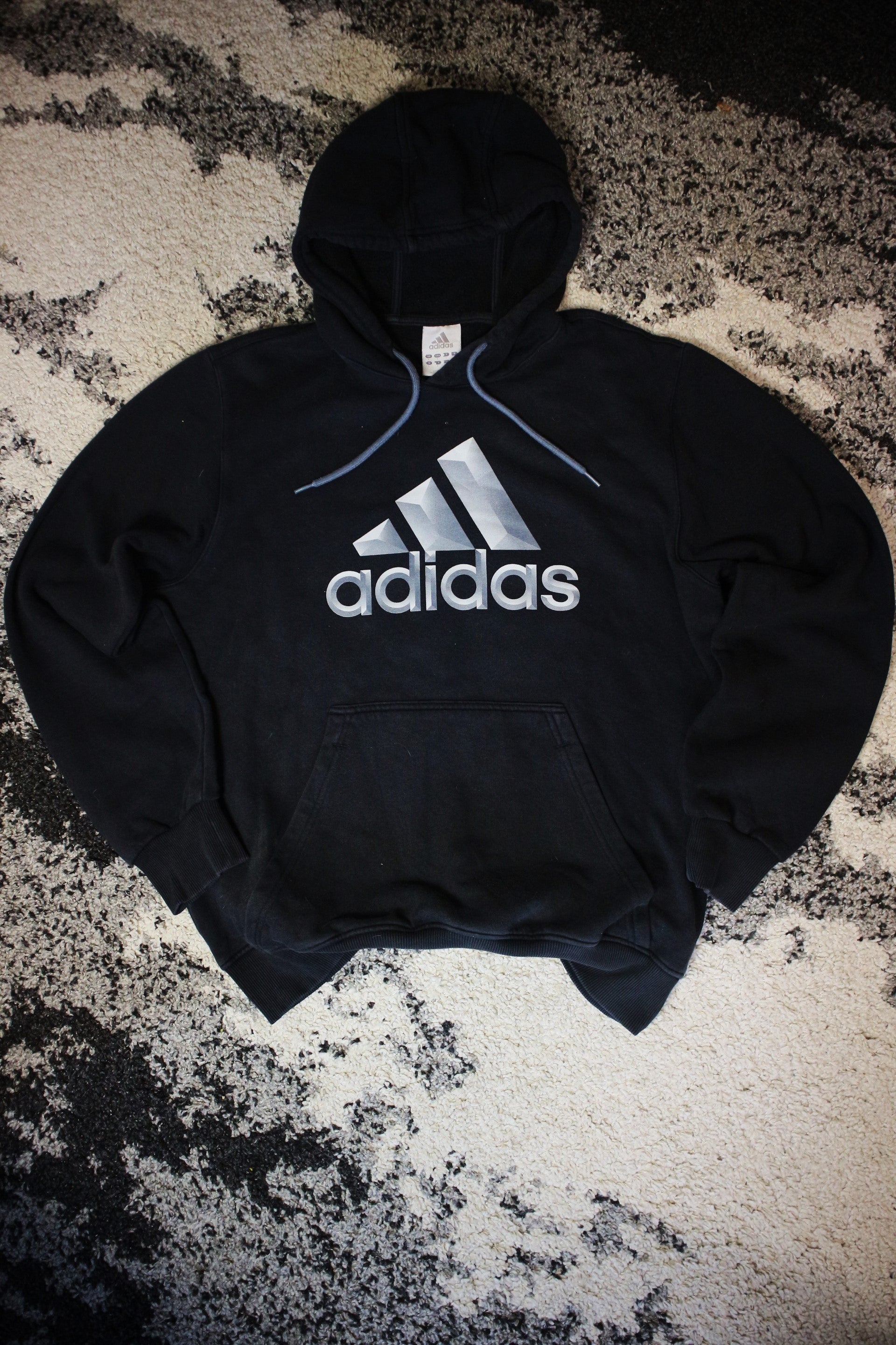 Adidas Black 3D Hoodie