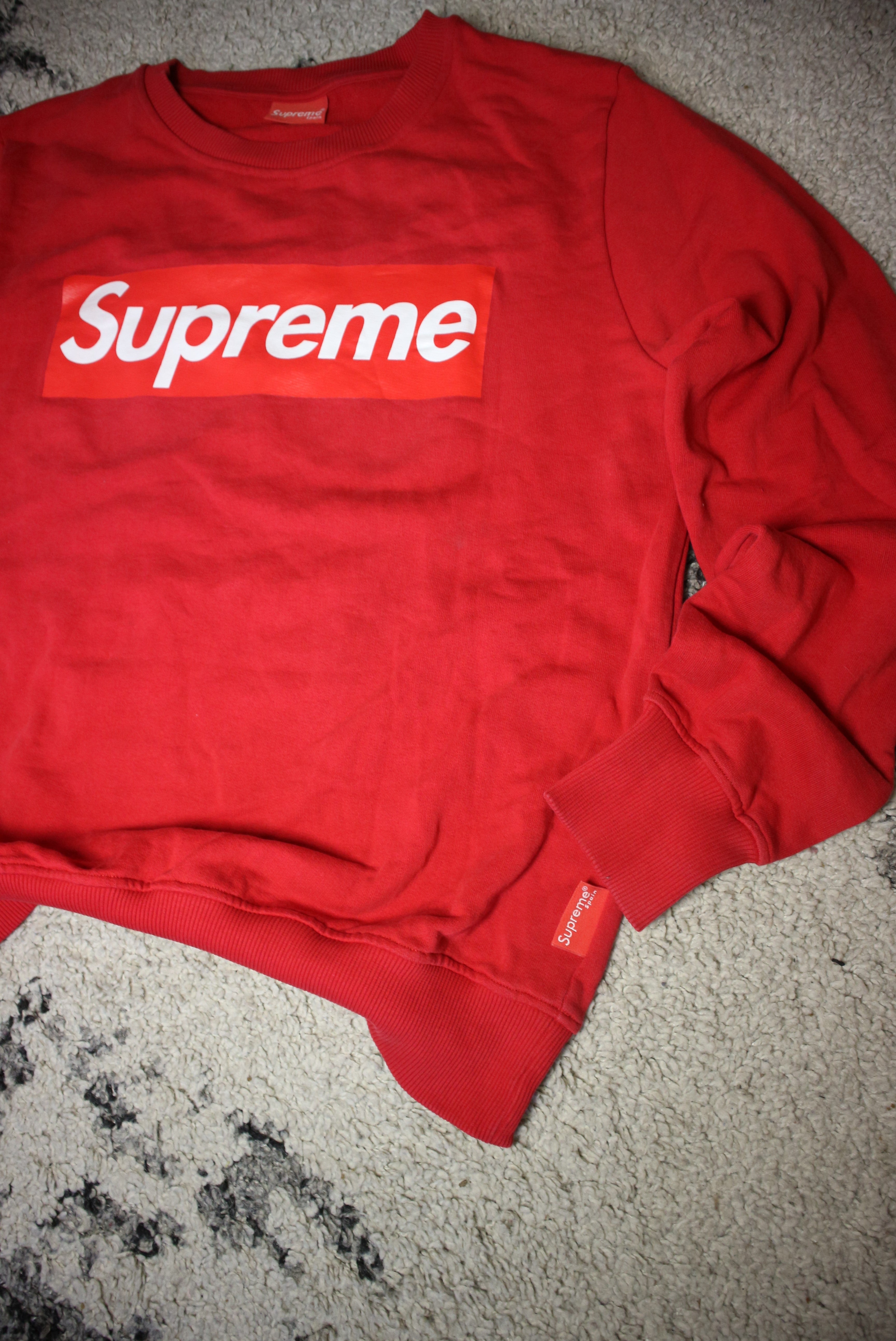 Supreme Red Hoodie