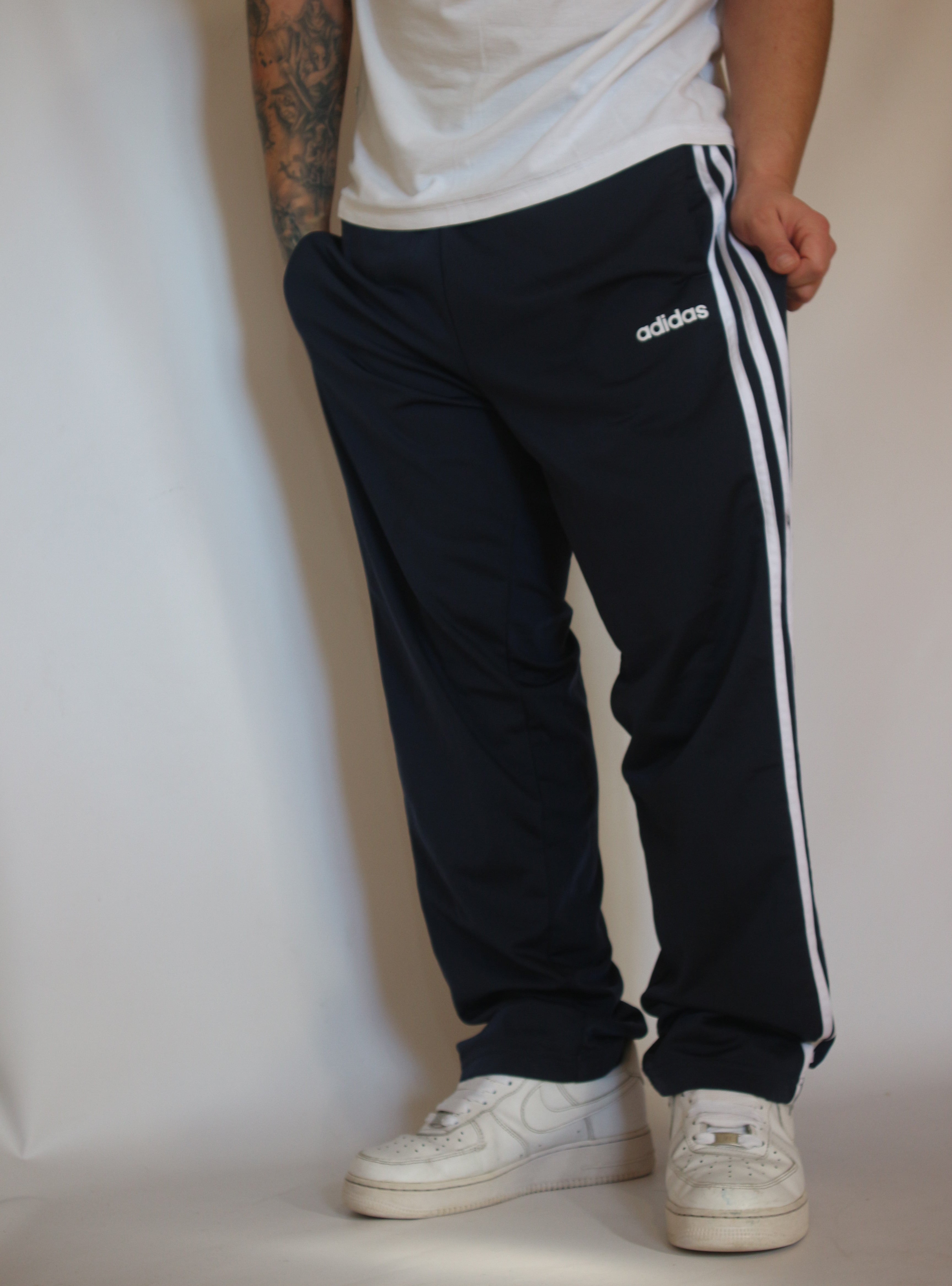 Adidas Blue Marin Trackpant Parachute